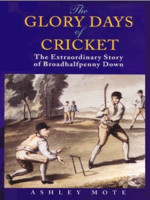 cover image of Glory Days of Cricket